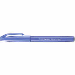 Pentel Brush Sign, Fine, 1 colours, Violet, Brush tip, 0.5 mm, 2 mm
