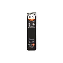 Pentel Ain Leads Refill for Mechanical Pencil | 0.5mm | 2B | 40pcs
