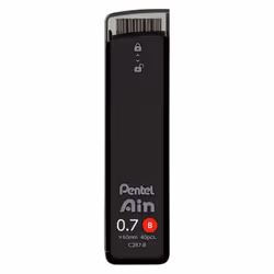 Pentel Ain Leads Refill for Mechanical Pencil | 0.7mm | B | 40pcs