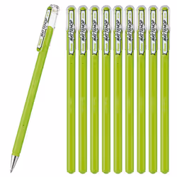 Pentel Color Ballpoint Pen Matte Hop Yellow Green 10 Pens K110-VK