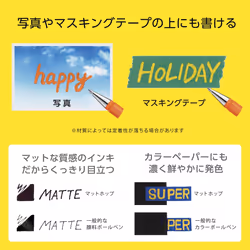 Pentel Ballpoint Pen Color Matte Hop Dream 7 Colors K110-V7STC