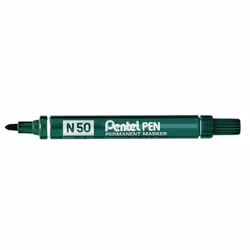 Pentel N50 Marker. Durable permanent bullet tip marker. suitable for almost any surface rough or smooth. Heavy duty. with a t ...