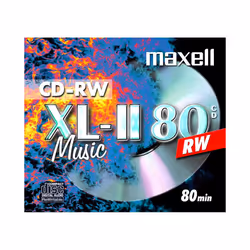Maxell 624865, CD-RW, 120 mm, 1 pc(s)