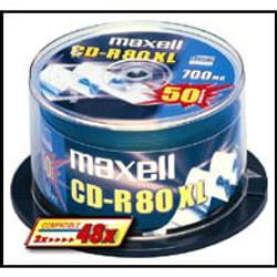 Maxell CD-R 700MB 80min XL 52x Spindle 10pk 10 pc(s)