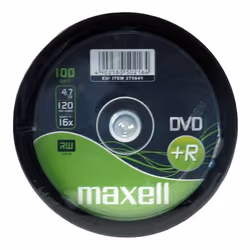 Maxell DVD+R 4.7GB 100pk 100 pc(s) - Additional view 2
