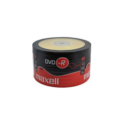 Maxell 504892 DVD-R 4.7 GB 16X 120 Min Video - Matt Silver (50 Disk Pack - Shrink Wrapped)