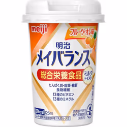 Meiji Maybalance Mini Cup Fruit Ore Flavor 125ml Cheer Pack Maybalance