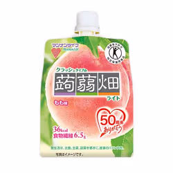 Mannanlife Crushed Konnyaku Batake Light Peach flavor 150g