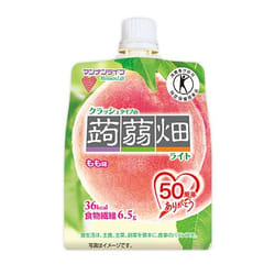 Mannanlife Crushed Konnyaku Batake Light Peach flavor 150g