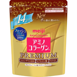 Meiji Amino Collagen Premium 14-Day Supply 98g Beautiful Skin Collagen