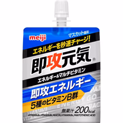 Meiji Sokogan Genki Jelly Energy & Multivitamin Muscat flavor 180g Perfect Plus Cheer Pack Perfect Plus