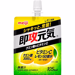 Meiji Sokogan Genki Jelly Citric Acid & Vitamin C Lemon flavor 180g Perfect Plus Cheer Pack Perfect Plus