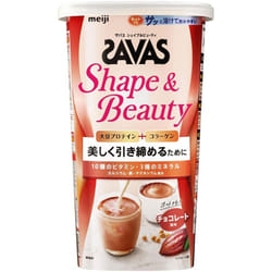 Meiji Zavas Four Woman Shape &amp; Beauty Chocolate Flavor 231g ZABAS Protein ZABAS