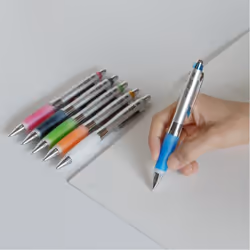 uni Alpha-Gel Shaker Mechanical Pencil - White/Soft Grip 0.5mm (M5617GG1P.1)