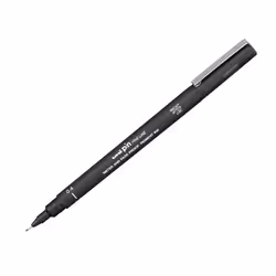 Uni-Ball Pin 04, 1 pc(s), Black, Black, Black, Plastic, Round