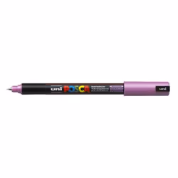 POSCA uni PC-1MR, 1 pc(s), Pink, Bullet tip, Black, Pink, 0.7 mm, Water-based ink