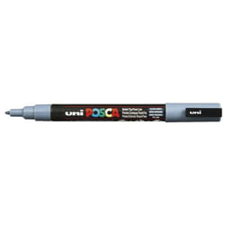 POSCA uni PC-3M marker 1 pc(s) Bullet tip Grey