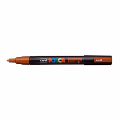 POSCA PC-3M Bronze, Bronze, Multicolour, 1 colours, Fine, Water-based ink, Bullet tip