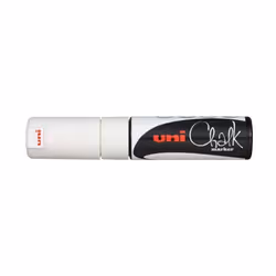 Uni-Ball ChalkGlass 10.1.0389, White, Chisel, 1 pc(s)