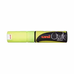 Uni-Ball ChalkGlass Chalk, Yellow, Chisel, 1 pc(s)