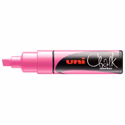 Uni-Ball ChalkGlass PWE-8K, Pink, Chisel, 1 pc(s)