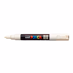 POSCA PC-1MC Ivory, Ivory, Multicolour, 1 colours, Extra Fine, Water-based ink, Bullet tip