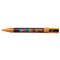 POSCA PC-3M Sparkling Orange, Orange, Multicolour, Sparkling Orange, 1 colours, Fine, Water-based ink