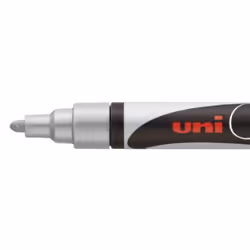 Uni-Ball ChalkGlass PWE5M AR chalk marker Silver 1 pc(s)