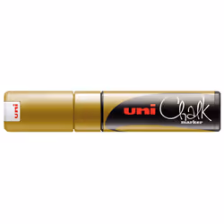 Uni-Ball ChalkGlass PWE-8K chalk marker Chisel Gold 1 pc(s)