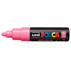 POSCA PC-7M Pink, Pink, Multicolour, 1 colours, Water-based ink, Bullet tip, Round