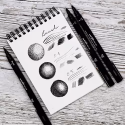 Uni Pin Fineliner Drawing Pen - 0.1mm Nib - Light Grey Ink - Single - Additional view 5