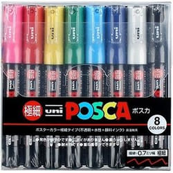 POSCA Multicolour 8 pc(s)