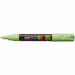 POSCA PC-1MC Apple green, Green, Multicolour, Apple Green, 1 colours, Extra Fine, Water-based ink
