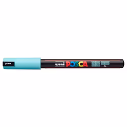 POSCA PC-1MR, 1 pc(s), Blue, Fibre tip, Black, Blue, Fine/Ultra Fine, 0.7 mm