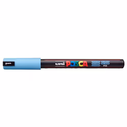 POSCA PC-1MR, 1 pc(s), Blue, Fibre tip, Black, Blue, Fine/Ultra Fine, 0.7 mm