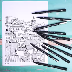 Uni-Ball Pin 1.0 fineliner Black 1 pc(s) - Additional view 4