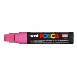 POSCA uni PC-17K, 1 pc(s), Pink, Chisel tip, Black, Pink, 1.5 cm, Water-based ink