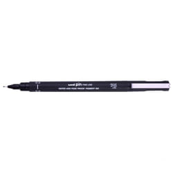 Uni-Ball Pin uni calligraphy pen Black 1 pc(s)