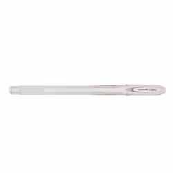 Uni-Ball Signo , Stick pen, White, White, Plastic, 1 mm, 0.7 mm