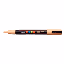 POSCA PC-3M Light Orange, Light orange, Multicolour, 1 colours, Fine, Water-based ink, Bullet tip