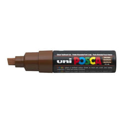 POSCA uni PC-8K marker 1 pc(s) Chisel tip Brown