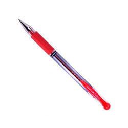 Uni-Ball GEL GRIP ROLLERBALL RED PK12