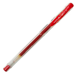 Uni-ball Signo UM-100 0.5mm Gel Ink Rollerball Pen  Red 10 pcs Box