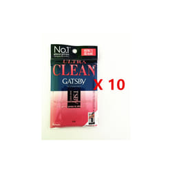 Gatsby Oil Clear Sheet High Power Super Absorbent -total 700 Sheets - Pack of 10