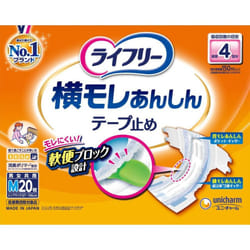 Unicharm Lifree M 20sheets Tape Fixing Type Disposable diapers for adults: tape-on type Tape Fixing Type