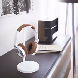 YAMAZKI Office Desk Headphone Stand