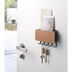 RIN Magnetic Key Hook with Tray BR
