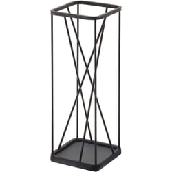 Yamazaki Umbrella Stand, Steel, Black, One size