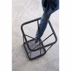 Yamazaki Umbrella Stand, Steel, Black, One size