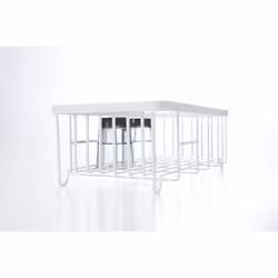 YAMAZAKI Alloy Steel home 2875 Wire Dish Drainer Rack  One Size  White